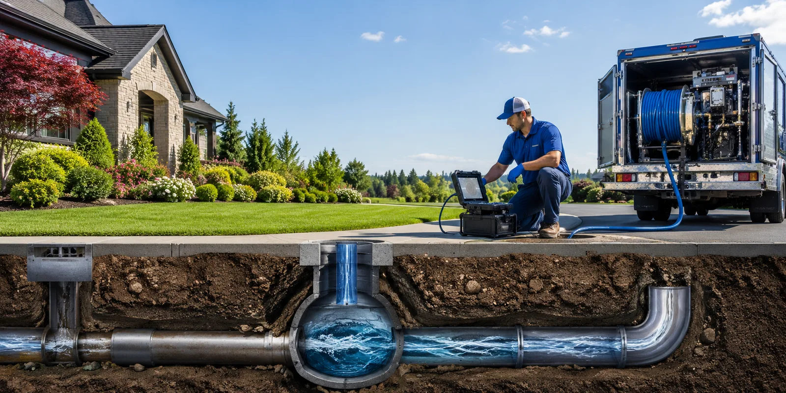Drainage restoration information for Saylorsburg, PA